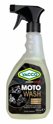 Биоразлагаемый очиститель спрей YACCO MOTOWASH  (500 ml)